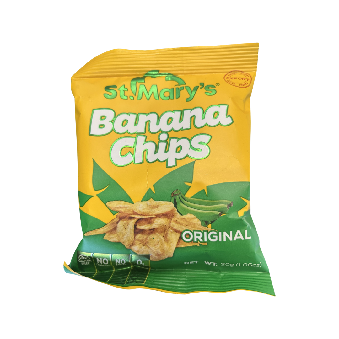 St Mary’s Banana Chips 30g