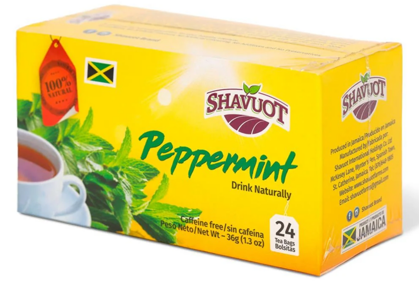 Shavout Peppermint Tea