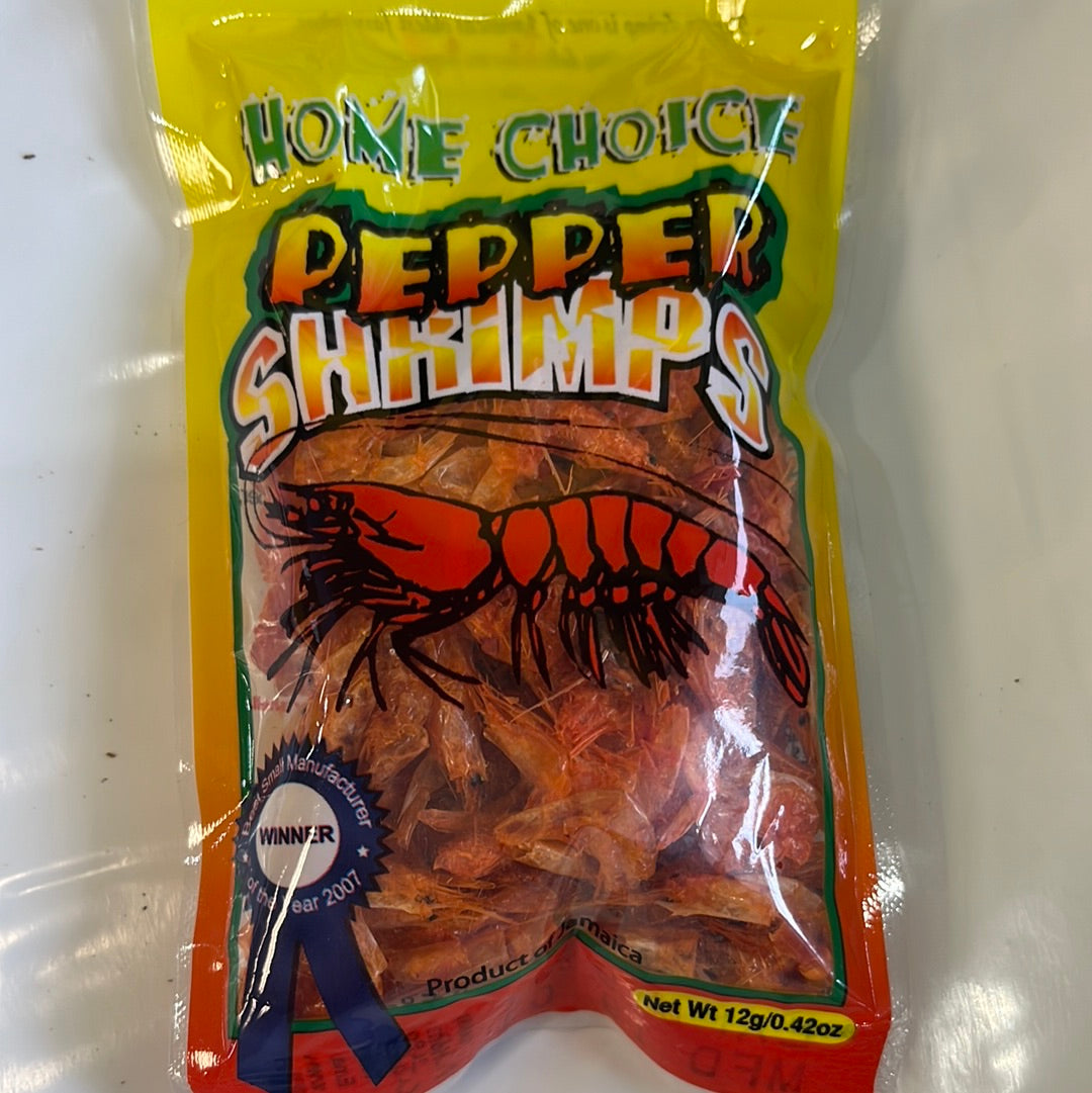 Home choice Pepper Shrimp 12g