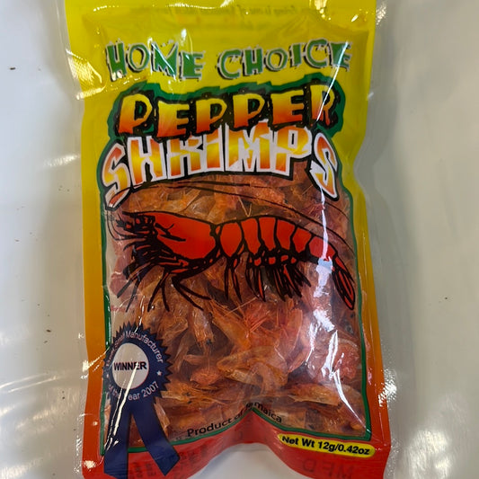Home choice Pepper Shrimp 12g